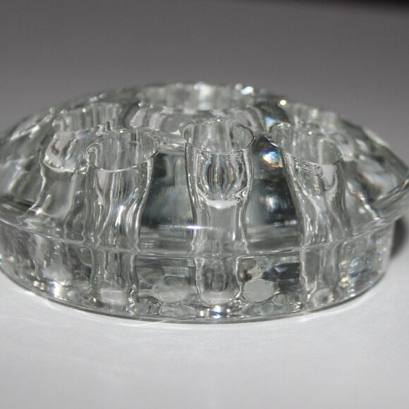 Vintage Glass Flower Frog | Flower Holder | Flower Arrangement - Picture 3 of 4